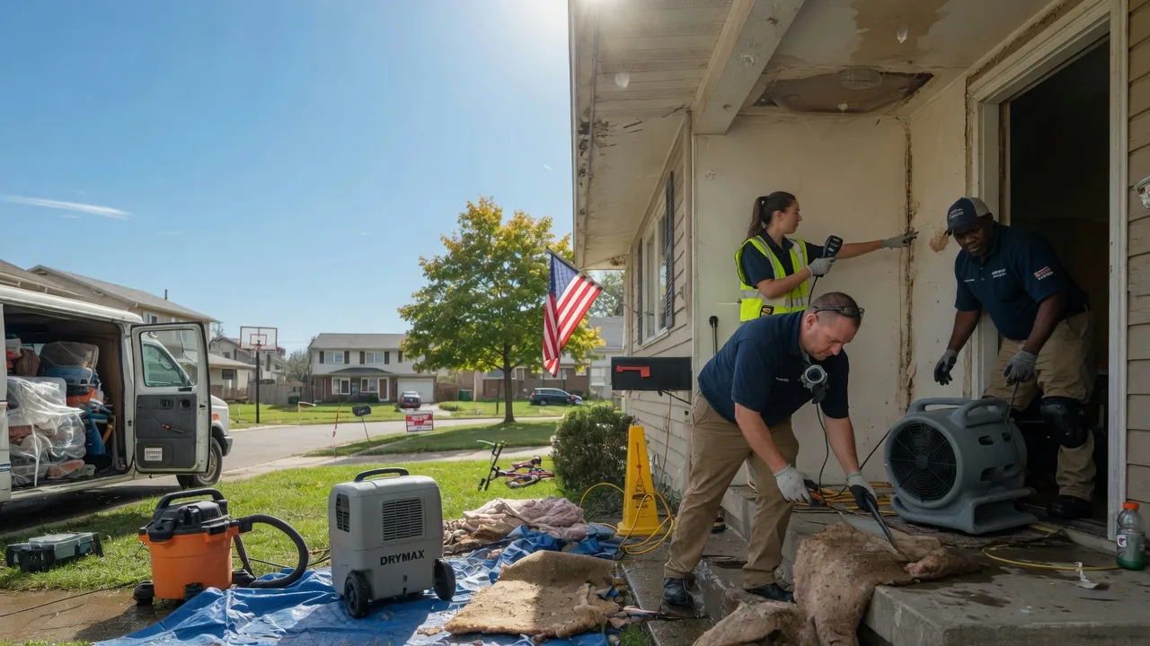 Water Damage Restoration in Crandall, IN near me